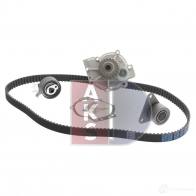 Комплект ремня грм с водяным насосом AKS DASIS BWH QU04 1437273742 570345n - Изображение 2