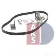 Комплект ремня грм с водяным насосом AKS DASIS BWH QU04 1437273742 570345n - Изображение 7