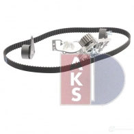 Комплект ремня грм с водяным насосом AKS DASIS BWH QU04 1437273742 570345n - Изображение 8