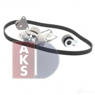 Комплект ремня грм с водяным насосом AKS DASIS BWH QU04 1437273742 570345n - Изображение 11