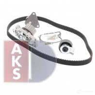Комплект ремня грм с водяным насосом AKS DASIS BWH QU04 1437273742 570345n - Изображение 12