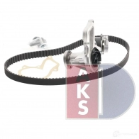 Комплект ремня грм с водяным насосом AKS DASIS 570355n 1437273759 F 5X5JXJ - Изображение 8