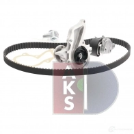 Комплект ремня грм с водяным насосом AKS DASIS 570355n 1437273759 F 5X5JXJ - Изображение 9