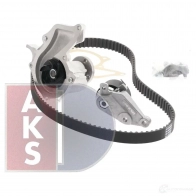 Комплект ремня грм с водяным насосом AKS DASIS 570355n 1437273759 F 5X5JXJ - Изображение 13