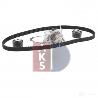 Комплект ремня грм с водяным насосом AKS DASIS MD O2O 1437273550 570317n - Изображение 7