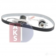 Комплект ремня грм с водяным насосом AKS DASIS 1437273599 570256n AWCN 7 - Изображение 11