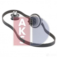 Комплект ремня грм с водяным насосом AKS DASIS 570271n 6O WFQ 1437273617 - Изображение 4