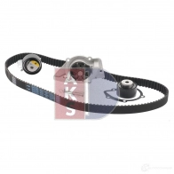 Комплект ремня грм с водяным насосом AKS DASIS KV ZGM1 1437273710 570313n - Изображение 3