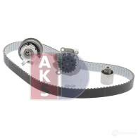 Комплект ремня грм с водяным насосом AKS DASIS 66E HX 570286n 1437273639 - Изображение 3