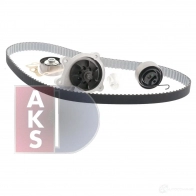 Комплект ремня грм с водяным насосом AKS DASIS 570361n 3H 2N8E0 1437273824 - Изображение 10