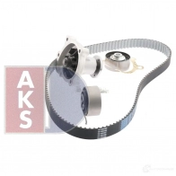 Комплект ремня грм с водяным насосом AKS DASIS 570361n 3H 2N8E0 1437273824 - Изображение 14