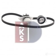 Комплект ремня грм с водяным насосом AKS DASIS AY SQ7 570360n 1437273773 - Изображение 10