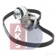 Комплект ремня грм с водяным насосом AKS DASIS 570296n 1437273793 I6 T1JV - Изображение 5