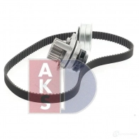 Комплект ремня грм с водяным насосом AKS DASIS 570296n 1437273793 I6 T1JV - Изображение 7