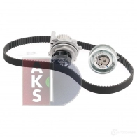 Комплект ремня грм с водяным насосом AKS DASIS 570296n 1437273793 I6 T1JV - Изображение 11