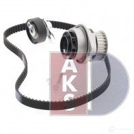 Комплект ремня грм с водяным насосом AKS DASIS 1437273803 G0 MOW 570299n - Изображение 5