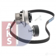 Комплект ремня грм с водяным насосом AKS DASIS 1437273803 G0 MOW 570299n - Изображение 14