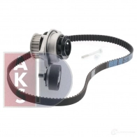 Комплект ремня грм с водяным насосом AKS DASIS 1437273803 G0 MOW 570299n - Изображение 15