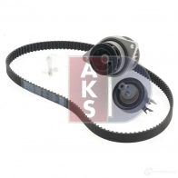 Комплект ремня грм с водяным насосом AKS DASIS 570282n 1437273807 BU 9QY - Изображение 4
