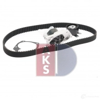 Комплект ремня грм с водяным насосом AKS DASIS L PU1PWY 1437273811 570359n - Изображение 8