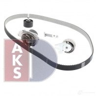 Комплект ремня грм с водяным насосом AKS DASIS 1437273813 KFFY 0PW 570344n - Изображение 12