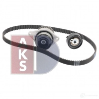 Комплект ремня грм с водяным насосом AKS DASIS PH QQNQ 1437273814 570318n - Изображение 11