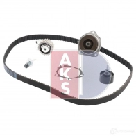 Комплект ремня грм с водяным насосом AKS DASIS 1437273817 TO 1VCI 570324n - Изображение 3