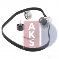 Комплект ремня грм с водяным насосом AKS DASIS 570283n L 0DLB 1437273820 - Изображение 5