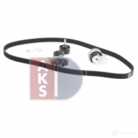 Комплект ремня грм с водяным насосом AKS DASIS 570283n L 0DLB 1437273820 - Изображение 10