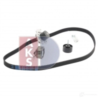 Комплект ремня грм с водяным насосом AKS DASIS 570283n L 0DLB 1437273820 - Изображение 15