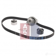 Комплект ремня грм с водяным насосом AKS DASIS 0 P06G 1437273823 570262n - Изображение 3