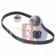Комплект ремня грм с водяным насосом AKS DASIS 0 P06G 1437273823 570262n - Изображение 4