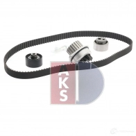 Комплект ремня грм с водяным насосом AKS DASIS 0 P06G 1437273823 570262n - Изображение 8