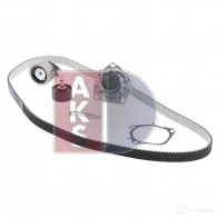 Комплект ремня грм с водяным насосом AKS DASIS 1437273390 9EFY S5 570339n - Изображение 4