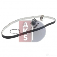 Комплект ремня грм с водяным насосом AKS DASIS 1437273390 9EFY S5 570339n - Изображение 8