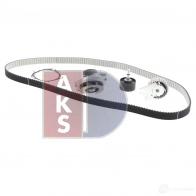 Комплект ремня грм с водяным насосом AKS DASIS 1437273390 9EFY S5 570339n - Изображение 11