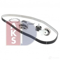 Комплект ремня грм с водяным насосом AKS DASIS 1437273390 9EFY S5 570339n - Изображение 12