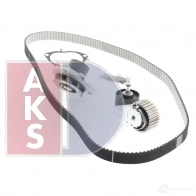 Комплект ремня грм с водяным насосом AKS DASIS 1437273390 9EFY S5 570339n - Изображение 13
