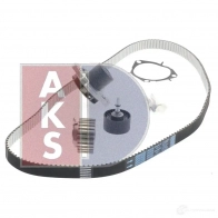 Комплект ремня грм с водяным насосом AKS DASIS 1437273390 9EFY S5 570339n - Изображение 15