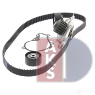 Комплект ремня грм с водяным насосом AKS DASIS YLO HZ 1437273388 570267n - Изображение 6