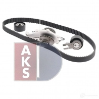 Комплект ремня грм с водяным насосом AKS DASIS YLO HZ 1437273388 570267n - Изображение 11