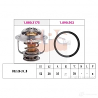 Термостат ож EPS 1880317 FACET 7.8317 3296932 KW 580 317