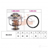 Термостат ож EPS 3297066 FACET 7.8438 1880438 KW 580 438