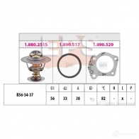 Термостат ож EPS FACET 7.8251 KW 580 251 1880251 3296866
