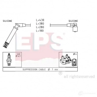 Высоковольтные провода зажигания, комплект EPS 3294655 KW 359 634 FACET 4.8634 1500634