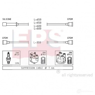 Высоковольтные провода зажигания, комплект EPS 1499020 KW 358 020 3294558 FACET 4.7020