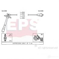 Высоковольтные провода зажигания, комплект EPS KW 360 856 1501856 3294863 FACET 4.9856