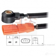 Датчик детонации EPS 1957098 KW 457 098 FACET 9.3098 3298352