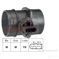 Расходомер воздуха EPS FACET 10.1222 KW 491 222 1991222 3298727