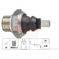 Датчик давления масла EPS FACET 7.0140 1800140 3294964 KW 500 140